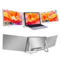 VFLOW 14" Inch Dual Screen Extender Portable Monitor ，Optimized for MacBook IPS Triple Monitor for 14-16" Laptops with USB-C Port ,for Windows/All Macbook air/Macbook pro/Switch/PS5
