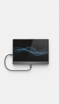 Aluminum Dual-Screen Monitor