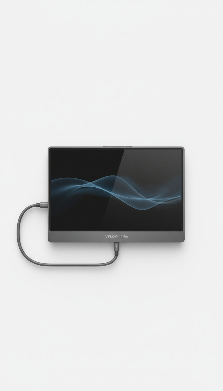 Aluminum Dual-Screen Monitor